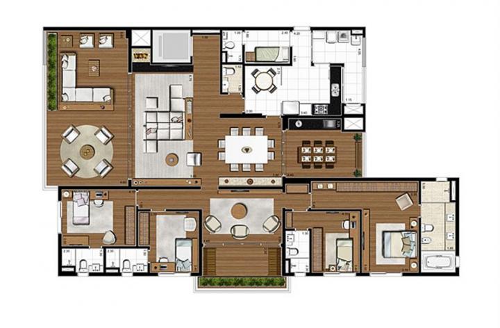 Apartamento à venda com 3 quartos, 275m² - Foto 17