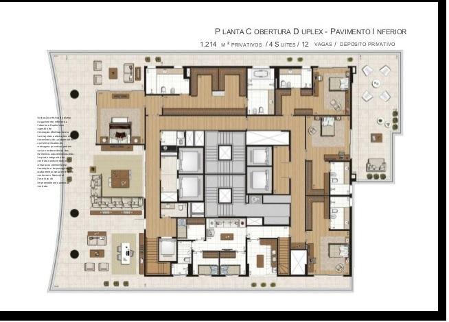 Apartamento à venda com 4 quartos, 1214m² - Foto 17