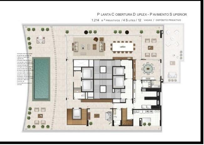 Apartamento à venda com 4 quartos, 1214m² - Foto 18