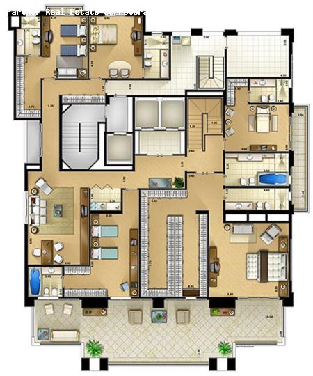 Apartamento à venda com 4 quartos, 607m² - Foto 11