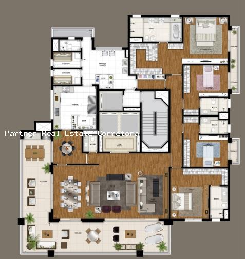 Apartamento à venda com 4 quartos, 357m² - Foto 25