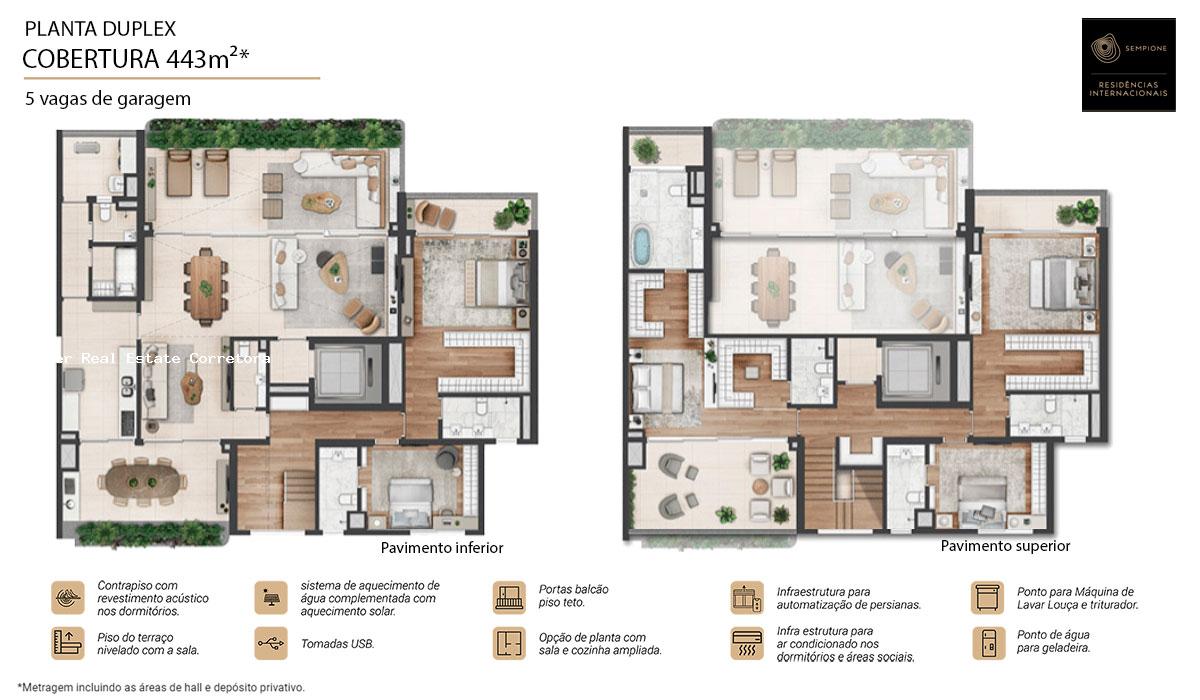 Cobertura à venda com 3 quartos, 263m² - Foto 2