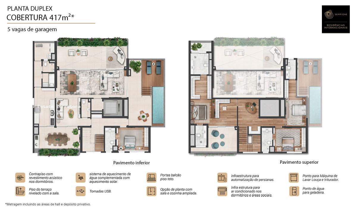 Cobertura à venda com 3 quartos, 263m² - Foto 1