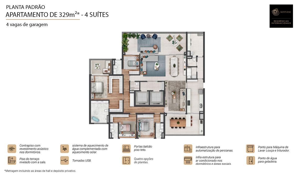 Cobertura à venda com 3 quartos, 263m² - Foto 7