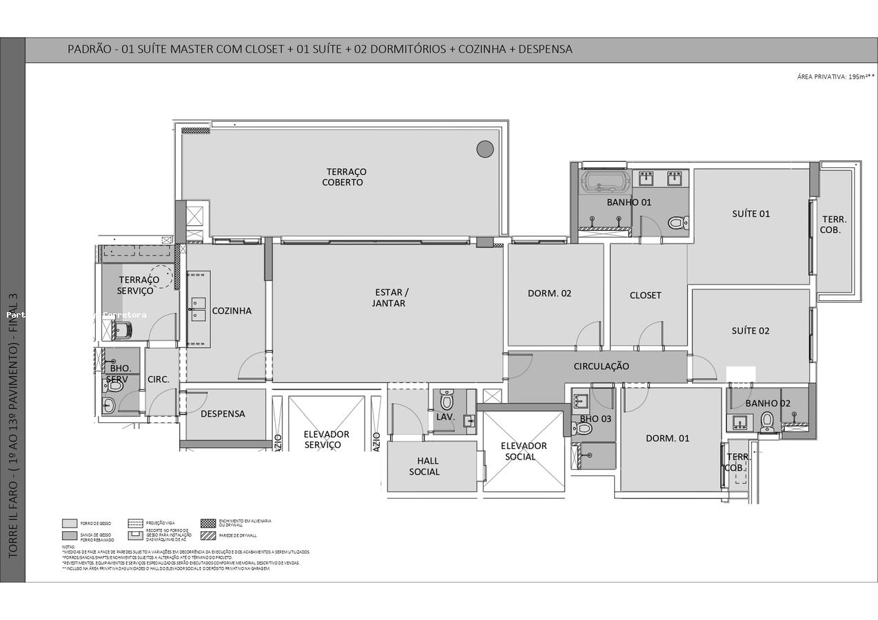 Apartamento à venda com 4 quartos, 230m² - Foto 19