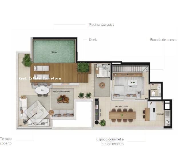 Cobertura à venda com 4 quartos, 343m² - Foto 4