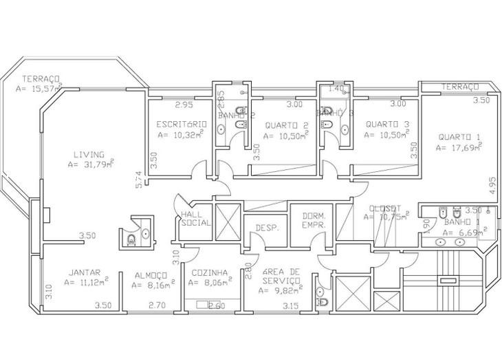 Apartamento à venda com 4 quartos, 220m² - Foto 20