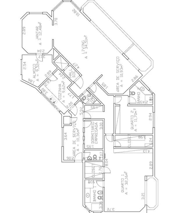 Apartamento à venda com 3 quartos, 210m² - Foto 17