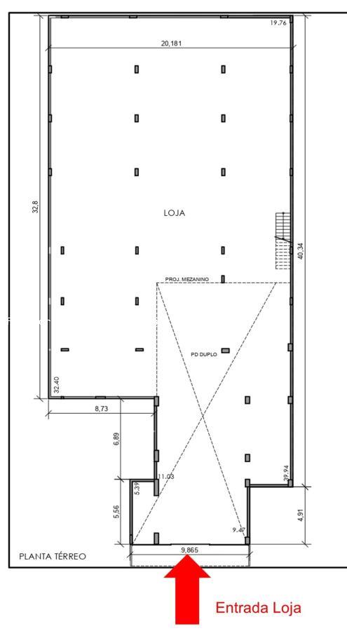 Loja-Salão para alugar, 1329m² - Foto 3